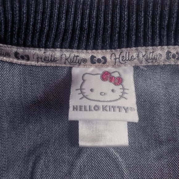 Hello Kitty Sanrio Blue Jean Denim Applique JacketSize 3T - Picture 7 of 7